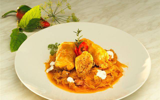 Nuptial Stuffed Cabbage of Transylvania (for 4 persons)